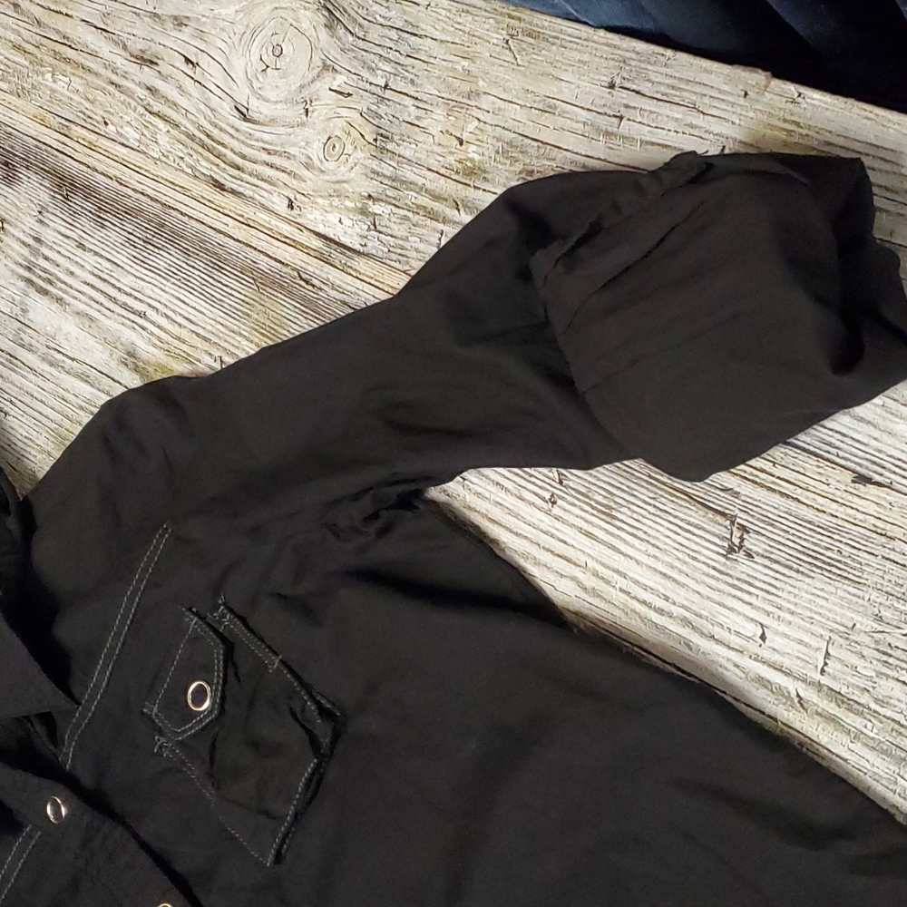 Murmur Hooded Snap Button Top - image 3